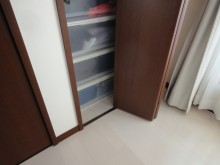 使いやすいクローゼットに